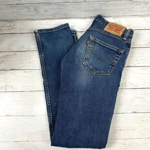 Levis Mens 511 blue‎ Jeans 28x32 Slim Fit Denim (measures 28x30)